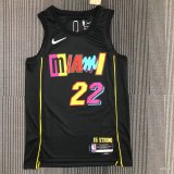 Miami Heat Black #22 BUTLER 1:1 Quality NBA Season Jerseys