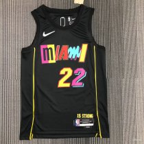 Miami Heat Black #22 BUTLER 1:1 Quality NBA Season Jerseys