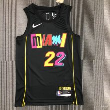 Miami Heat Black #22 BUTLER 1:1 Quality NBA Season Jerseys