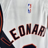 2020  Los Angeles Clippers City Edition White  #2 LRONARD  1:1 Quality NBA Season Jerseys