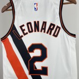 2020  Los Angeles Clippers City Edition White  #2 LRONARD  1:1 Quality NBA Season Jerseys