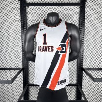 2020  Los Angeles Clippers City Edition White  #1 HARDEN  1:1 Quality NBA Season Jerseys
