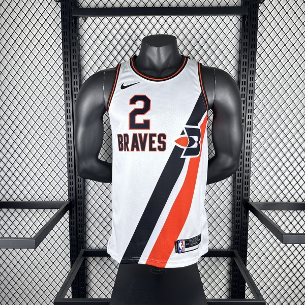 2020  Los Angeles Clippers City Edition White  #2 LRONARD  1:1 Quality NBA Season Jerseys
