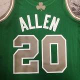 2007/2008  SW Boston Celtics Retro Green #20 ALLEN  1:1 Quality NBA Jersey