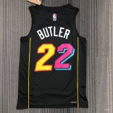 Miami Heat Black #22 BUTLER 1:1 Quality NBA Season Jerseys