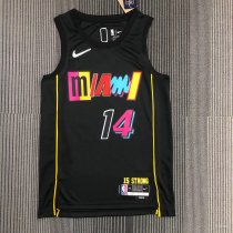 Miami Heat Black  #14 HERRO 1:1 Quality NBA Season Jerseys
