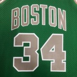 2007/2008  SW Boston Celtics Retro Green #34 PIERCE 1:1 Quality NBA Jersey