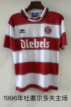 1996  Fortuna Düsseldorf Home Fans Retro 1:1 Quality Soccer Jersey