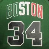 Boston Celtics Green #34 PIERCE 1:1 Quality NBA Jersey Italy Cup