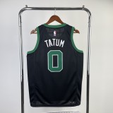 2023  Boston Celtics Black #0 TATUM    1:1 Quality NBA Jersey