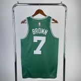 2023  Boston Celtics  #7 BROWN 1:1 Quality NBA Jersey