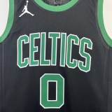 2023  Boston Celtics Black #0 TATUM    1:1 Quality NBA Jersey