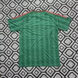 26/27 (2026)  Adidas Clover Classic Green and Red  stripes T-shirt Green  1:1 Quality  Soccer Jersey