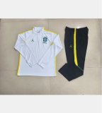 26/27 (2026)  Brazil White  1:1 Quality Training Jersey