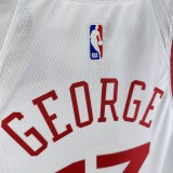 2025 Los Angeles Clippers White #13 GEORGE  1:1 Quality NBA Season Jerseys