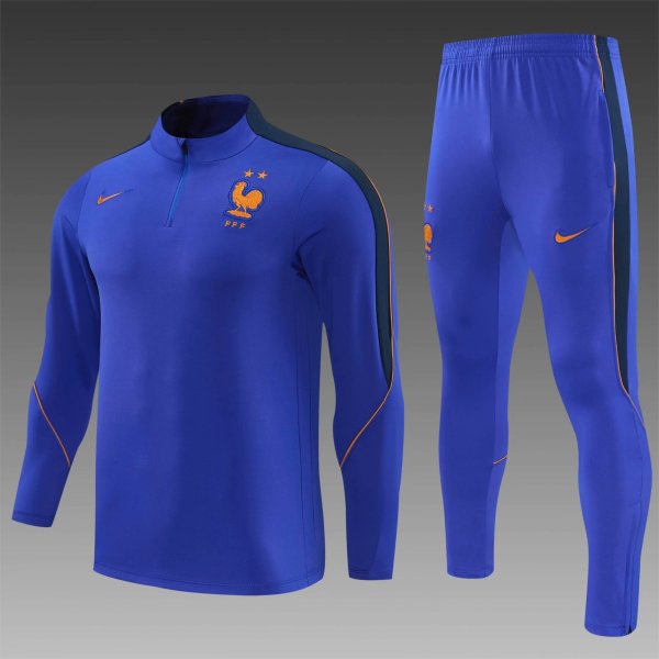 26/27 (2026)  France Training Blue 1:1 Quality Training Jersey