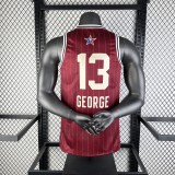 2024 Los Angeles Clippers ALL-STAR Red #13 GEORGE   1:1 Quality NBA Season Jerseys