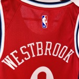 2025  Los Angeles Clippers Red #0 WESTBROOK 1:1 Quality NBA Season Jerseys