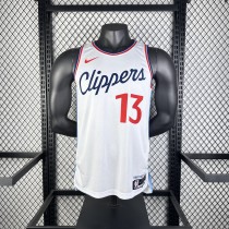 2025 Los Angeles Clippers White #13 GEORGE  1:1 Quality NBA Season Jerseys
