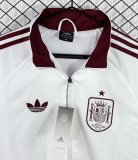 26/27 (2026) Spain  White Windbreaker  1:1 Quality Soccer Jersey