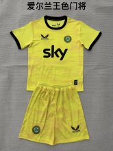 26/27 (2026)  Ireland Goalkeeper  Kids 1:1 Quality Soccer Jersey