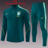 26/27（2026） Brazil  Green  Kids 1:1 Quality Training Jersey
