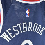 2025  Los Angeles Clippers Blue #0 WESTBROOK 1:1 Quality NBA Season Jerseys