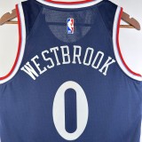 2025  Los Angeles Clippers Blue #0 WESTBROOK 1:1 Quality NBA Season Jerseys