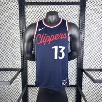 2025  Los Angeles Clippers Blue #13 GEORGE 1:1 Quality NBA Season Jerseys