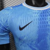 26/27（2026）Uruguay  X Blue flame ice pattern  Special Edition  Player  1:1 Quality Soccer Jersey