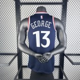 2025  Los Angeles Clippers Blue #13 GEORGE 1:1 Quality NBA Season Jerseys
