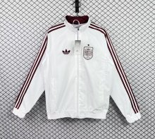 26/27 (2026) Spain  White Windbreaker  1:1 Quality Soccer Jersey