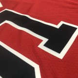 Chicago Bulls Red #91 RODMAN  1:1  Quality NBA Season Jerseys