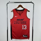 2025  Miami Heat City Edition #13 ADEBAYO  1:1 Quality NBA Season Jerseys