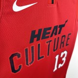 2025  Miami Heat City Edition #13 ADEBAYO  1:1 Quality NBA Season Jerseys
