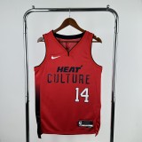 2025  Miami Heat City Edition #14 HERRO  1:1 Quality NBA Season Jerseys