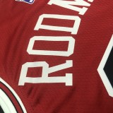 Chicago Bulls Red #91 RODMAN  1:1  Quality NBA Season Jerseys