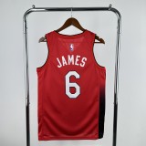 2025 Miami Heat City Edition #6 JAMES 1:1 Quality NBA Season Jerseys