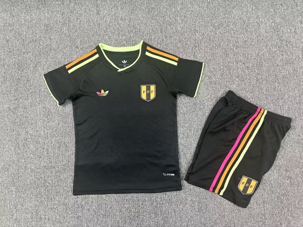 26/27 (2026) Peru Away Kids 1:1 Quality Soccer Jersey