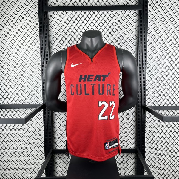 2025 Miami Heat City Edition #22 BUTLER  1:1 Quality NBA Season Jerseys
