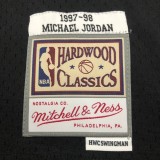 1998  Chicago Bulls Black #23 JORDAN   1:1  Quality NBA Season Jerseys