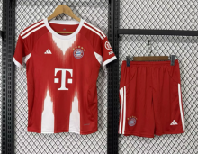 25/26  Bayern Munich With Pants Sets Fans 1:1 Quality Soccer Jersey