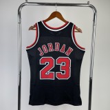 1998  Chicago Bulls Black #23 JORDAN   1:1  Quality NBA Season Jerseys