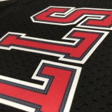 1998  Chicago Bulls Black #23 JORDAN   1:1  Quality NBA Season Jerseys