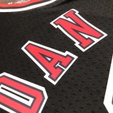 1998  Chicago Bulls Black #23 JORDAN   1:1  Quality NBA Season Jerseys