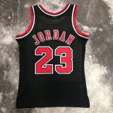 1998  Chicago Bulls Black #23 JORDAN   1:1  Quality NBA Season Jerseys