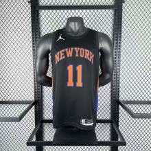 25/26  New York Knicks Black #11 BRUNSON   1:1 Quality NBA  Jerseys