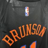 25/26  New York Knicks Black #11 BRUNSON   1:1 Quality NBA  Jerseys