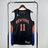 25/26  New York Knicks Black #11 BRUNSON   1:1 Quality NBA  Jerseys