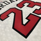2023  Chicago Bulls  City Edition White #23 JORDAN   1:1  Quality NBA Season Jerseys